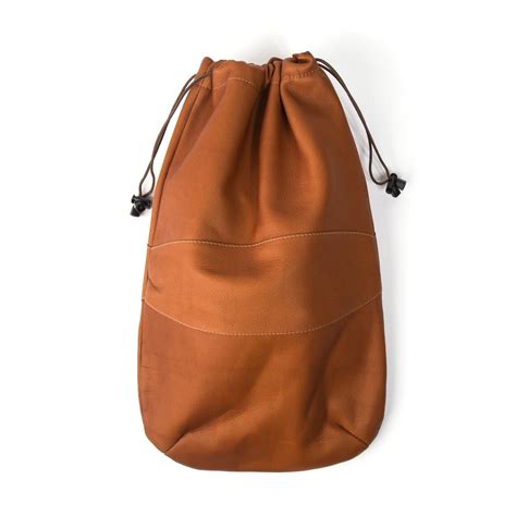 drawstring shoe bag.